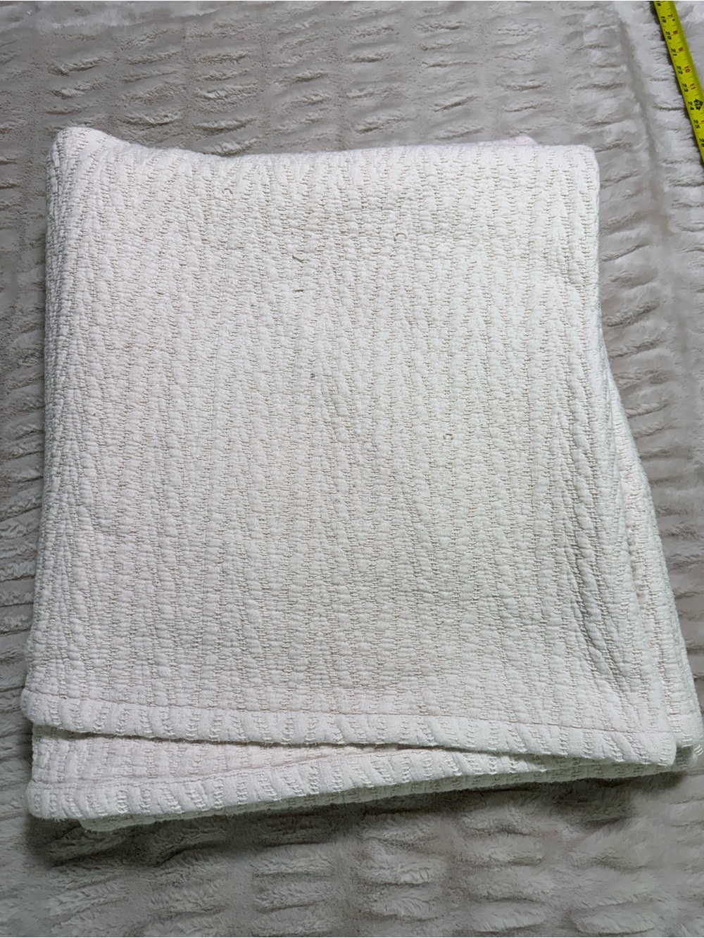 Soft Pink Ombré Anthropologie King Quilt